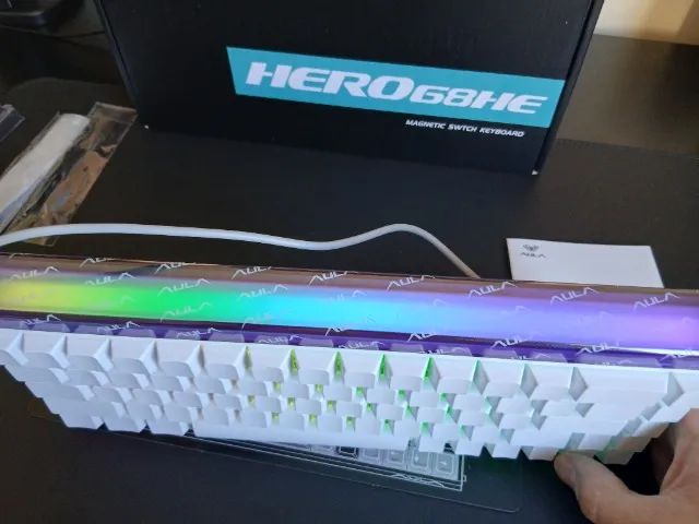 Teclado Magnético Aula Hero 68HE - Foto 3