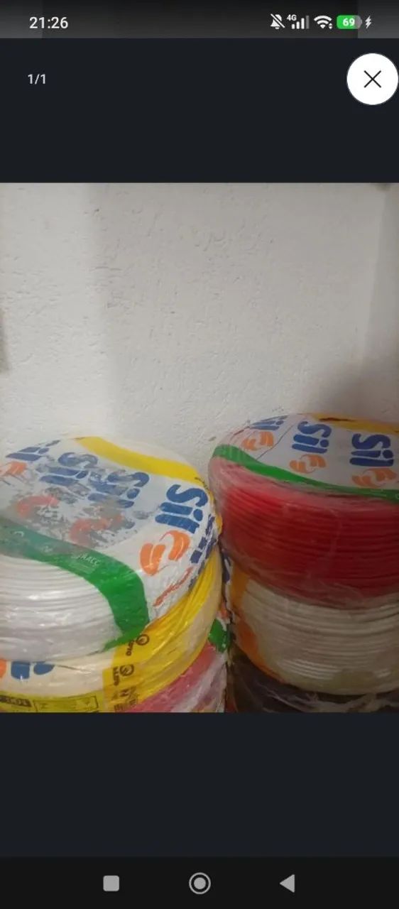 Fios elétricos 