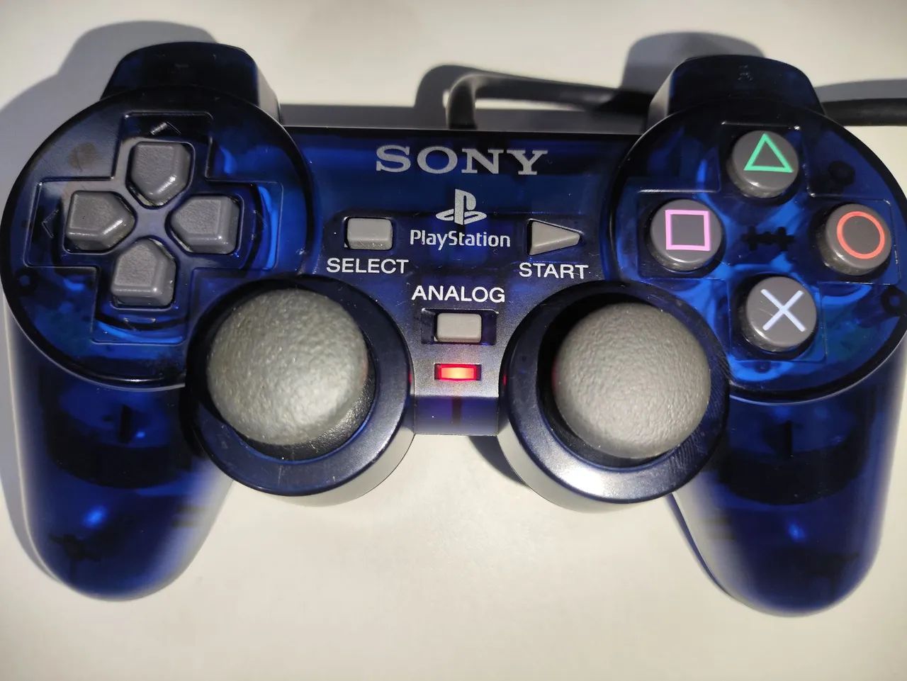 Controle joystick Midnight BLUE PS2 original 