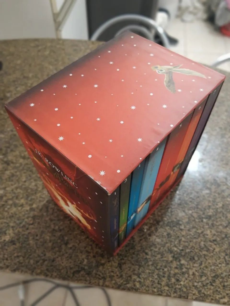 Box Harry Potter vermelho (edição ?britânica?) editora Rocco - Foto 3