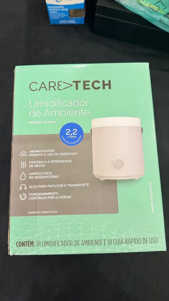 Umidificador de ar Care Tech 2,2 L