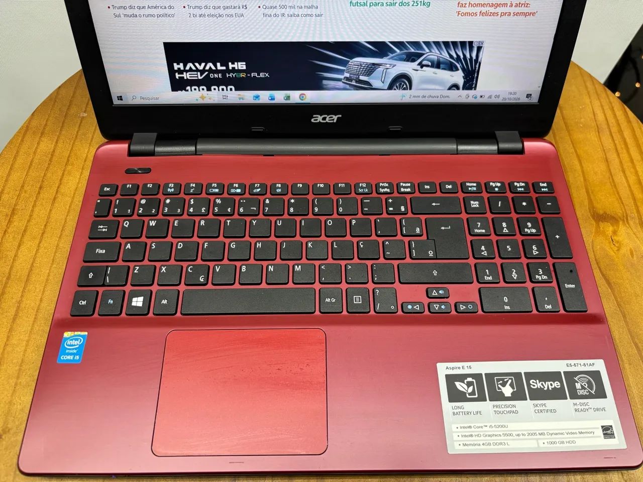 Notebook Acer E5-571-51-AF - Foto 2