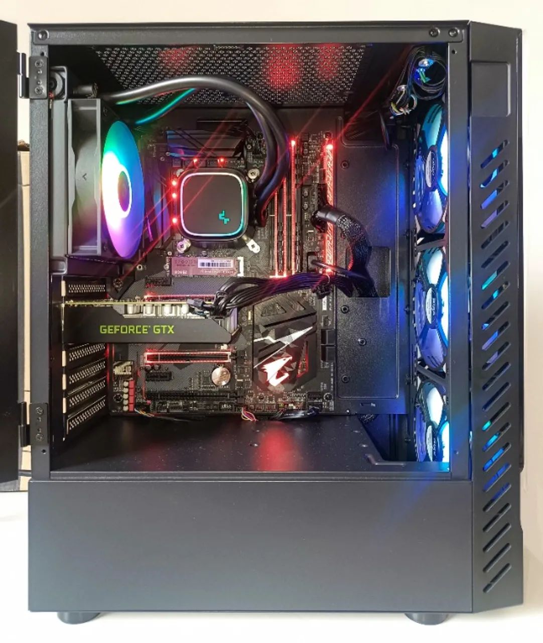 Cpu Gamer i7 9700K 16Gb de Ram Ddr4 + Gtx 1660 Super 06Gb Gddr6 na