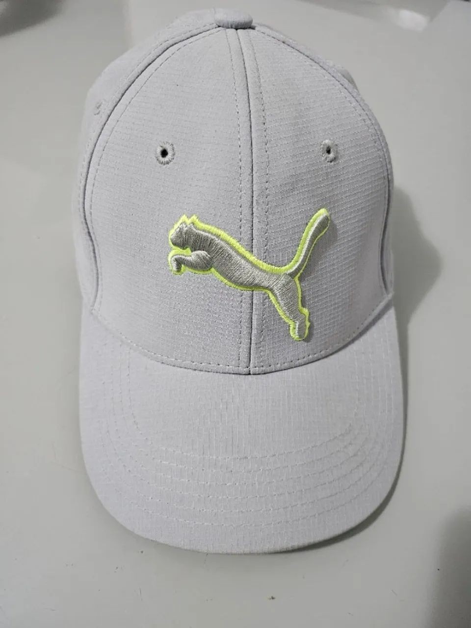 Boné Puma Original Cinza Neon | Excelente Estado
