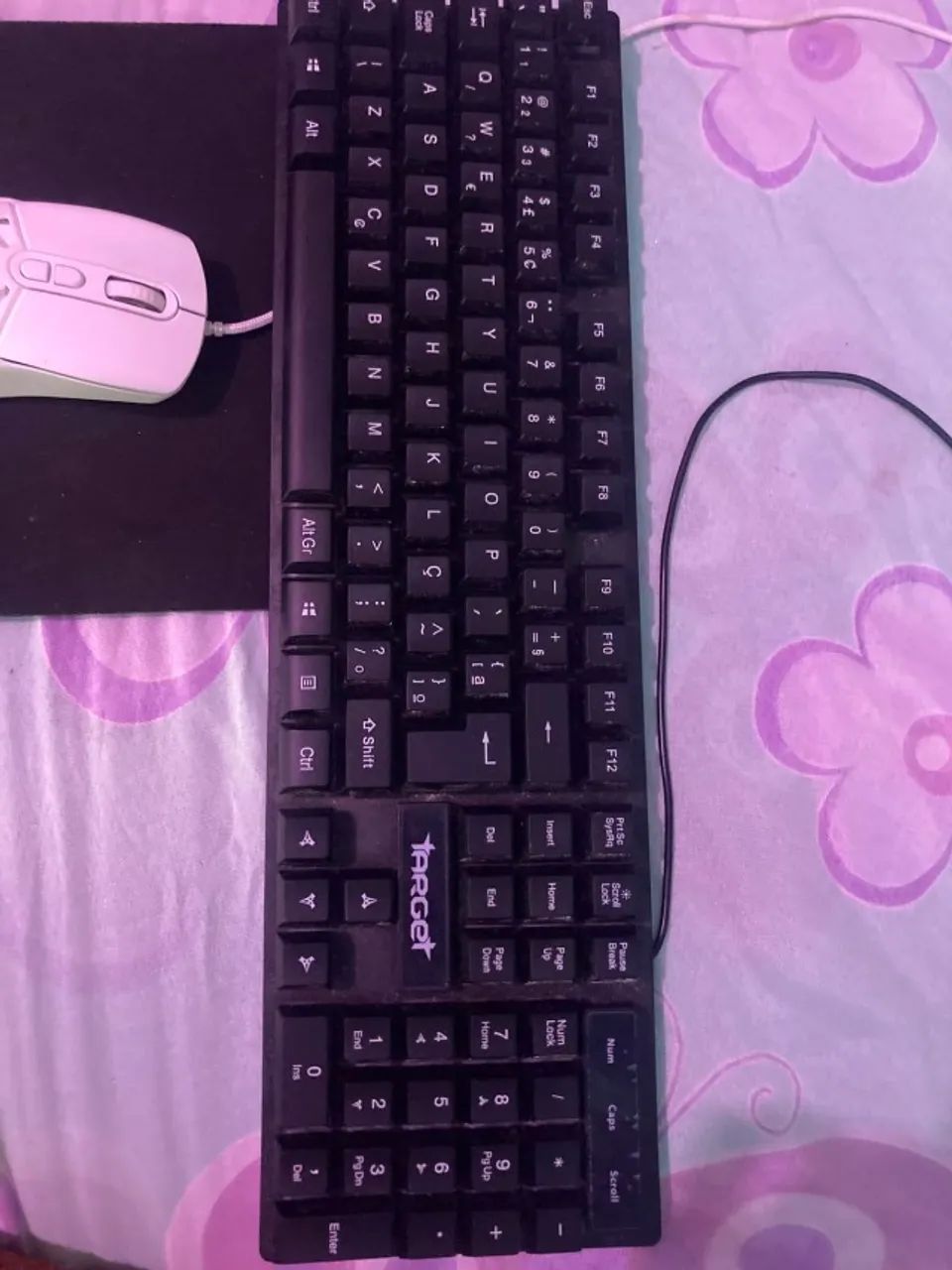 teclado e mouse 