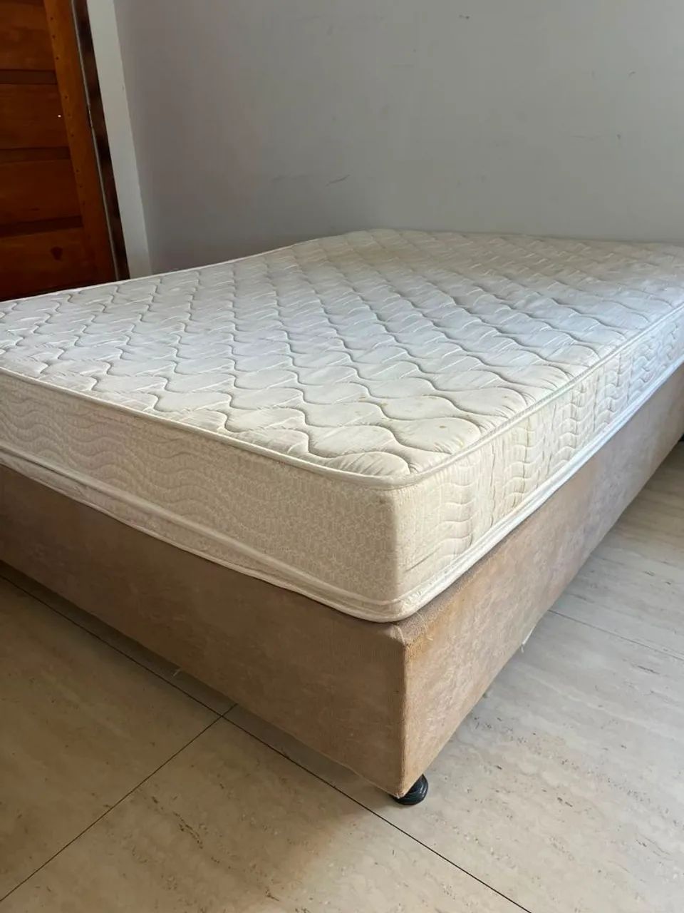 CAMA BOX CASAL ORTOBOM MOLAS ENSACADAS - FAÇO ENTREGA. - Foto 2