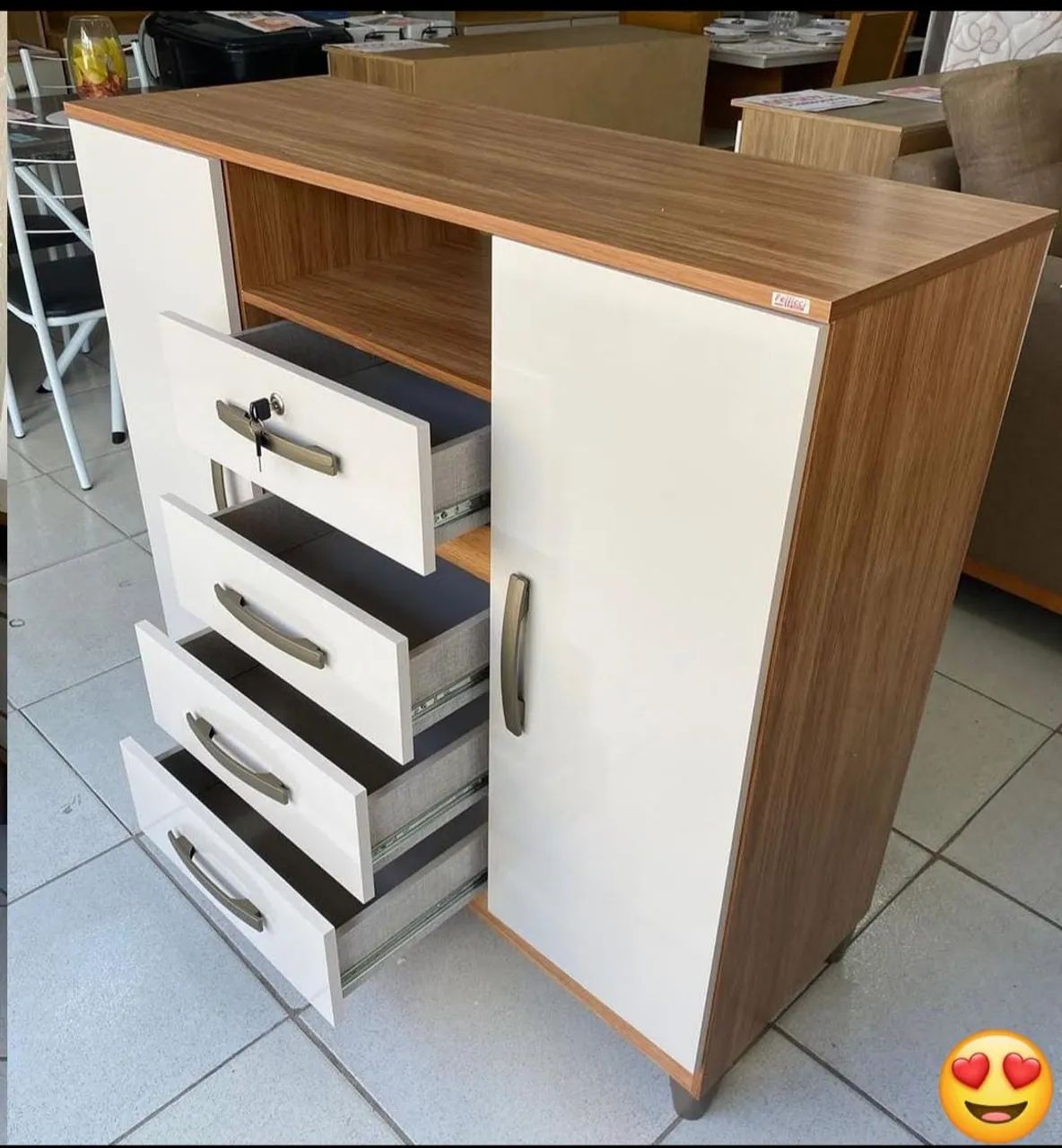 Cômoda angra com chave Nova na caixa  - Foto 5