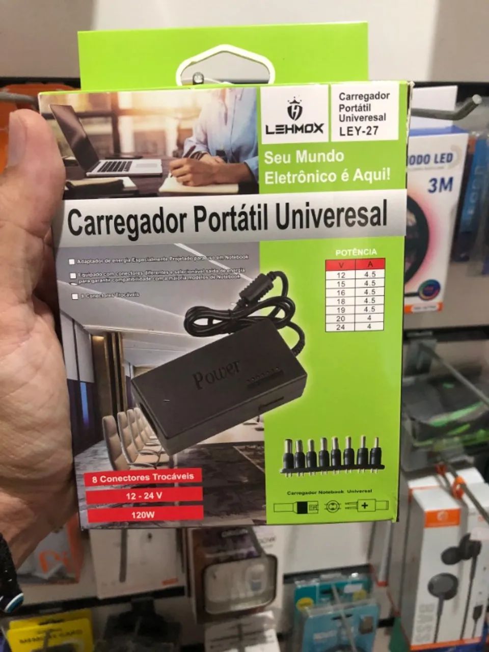Fonte Carregador Universal para notebook