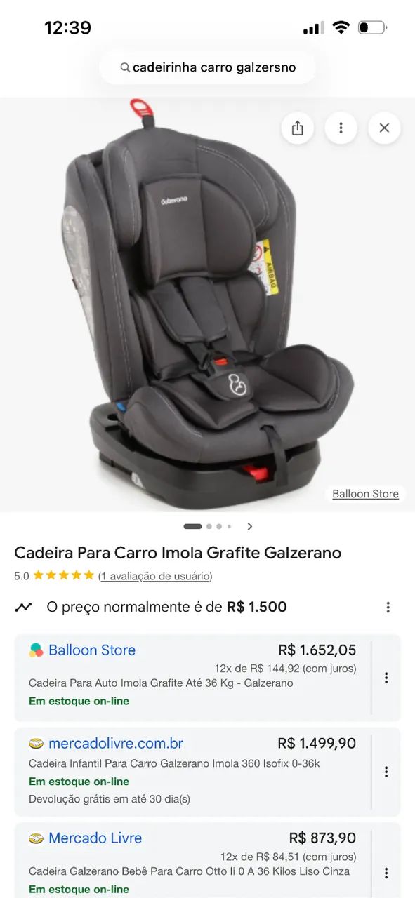 Cadeirinha Infantil  - Foto 2
