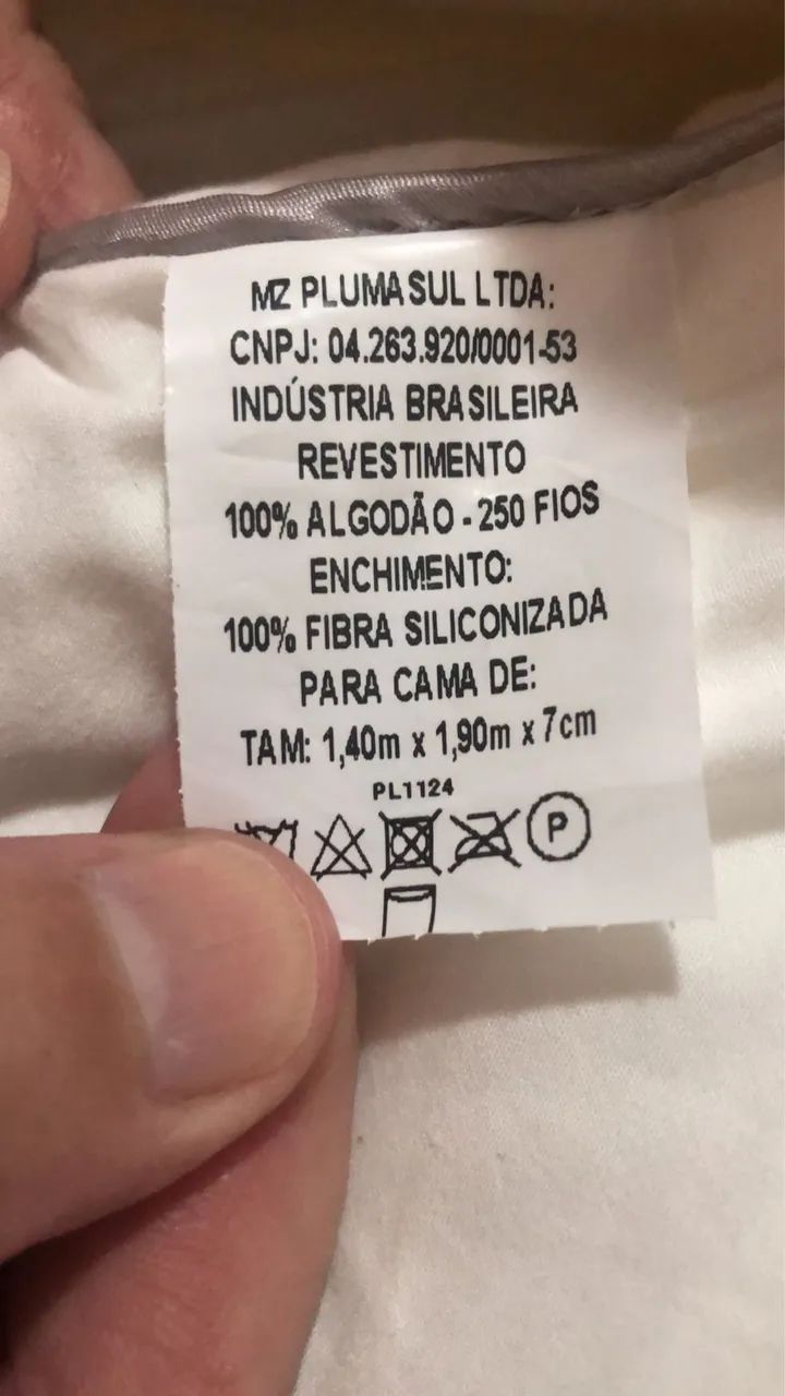 Top Pillow Cama Casal