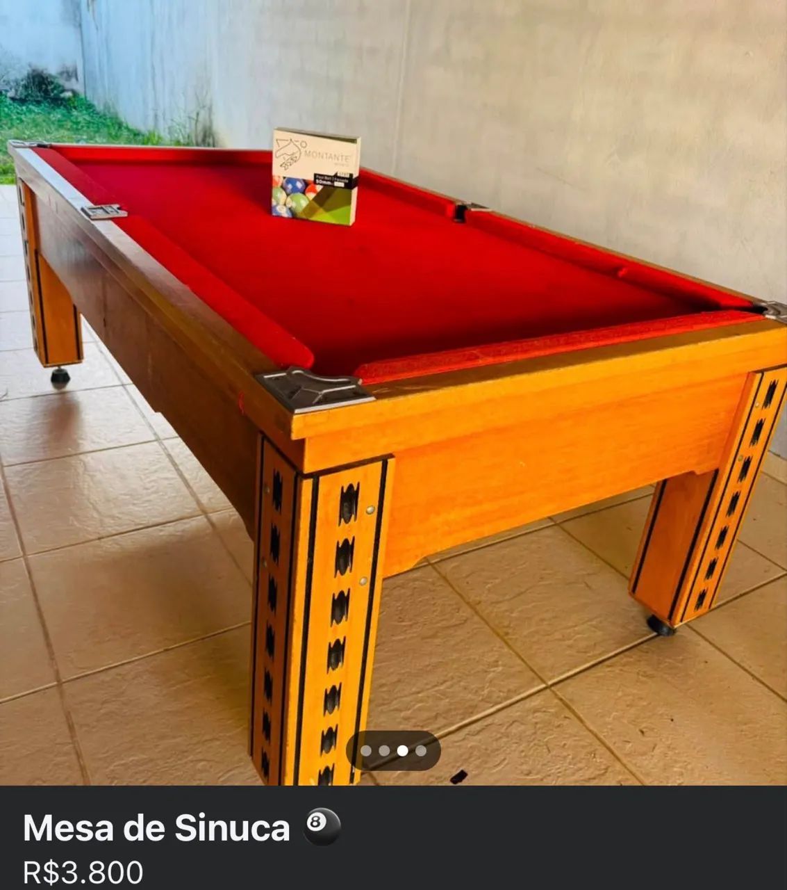 Mesa de Sinuca 