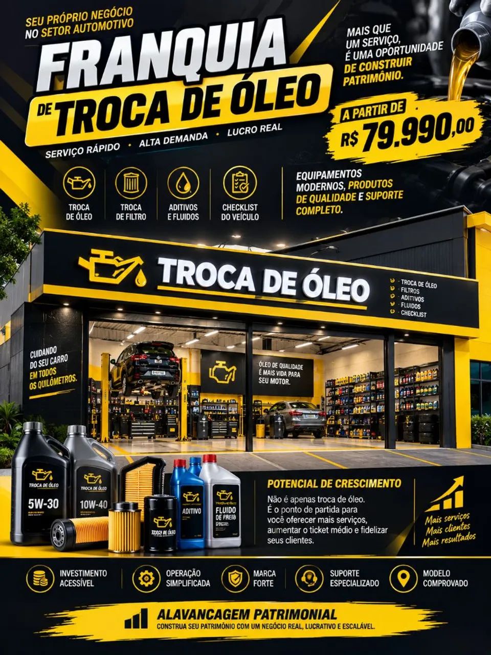 Troca de óleo 