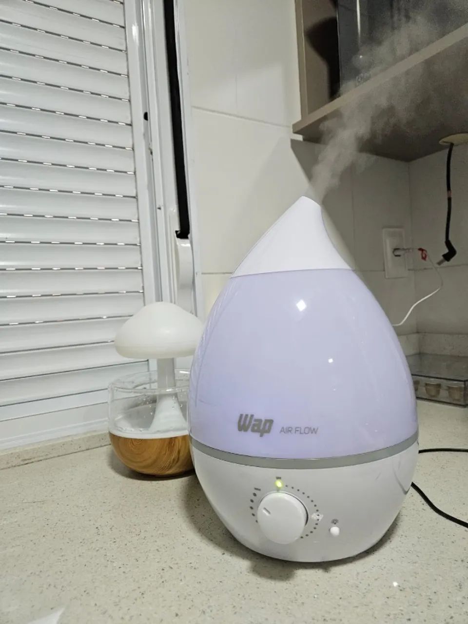 2 umidificadores de ar - WAP Air Flow + Rain Cloud LED - Foto 5
