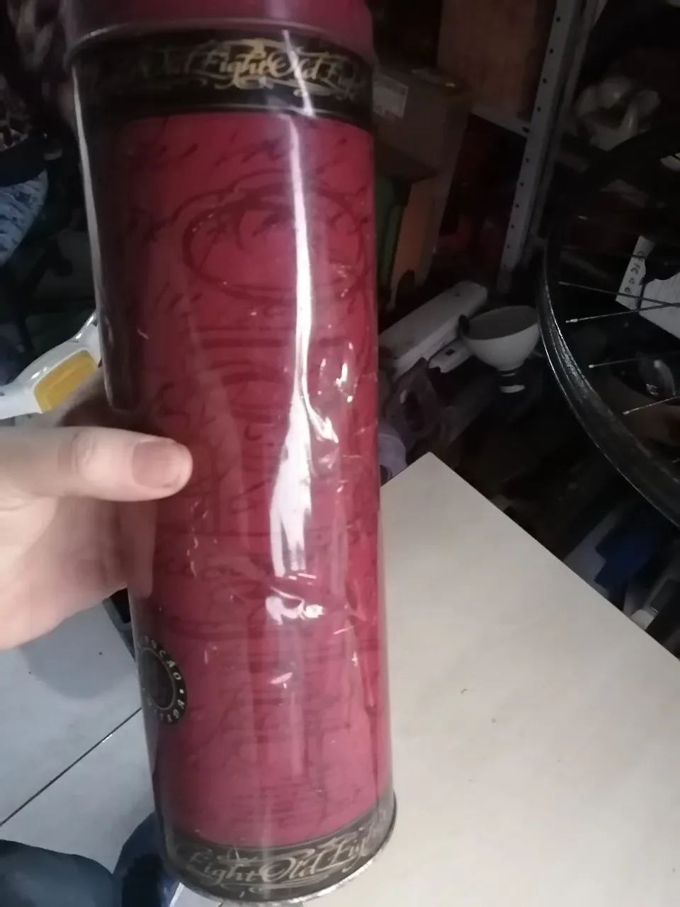 Lata antiga de bebida, vazia sem garrafa! - Foto 4