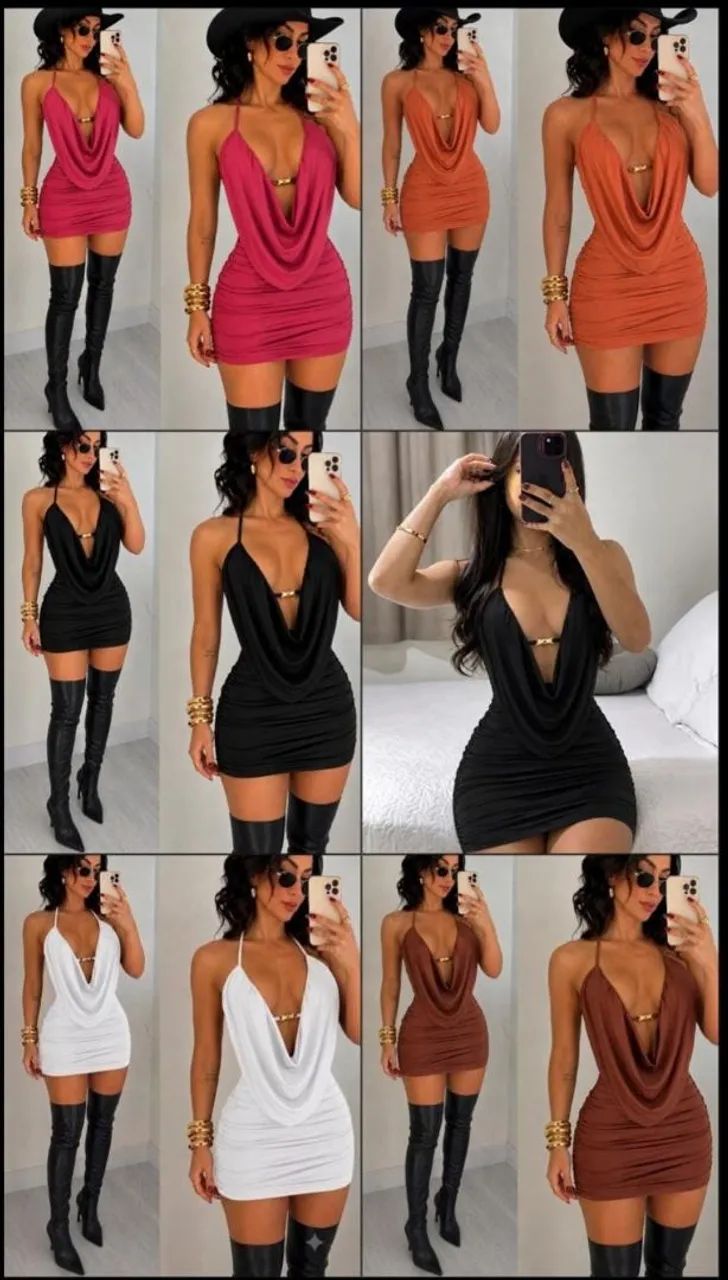 Vestido Poliamida 