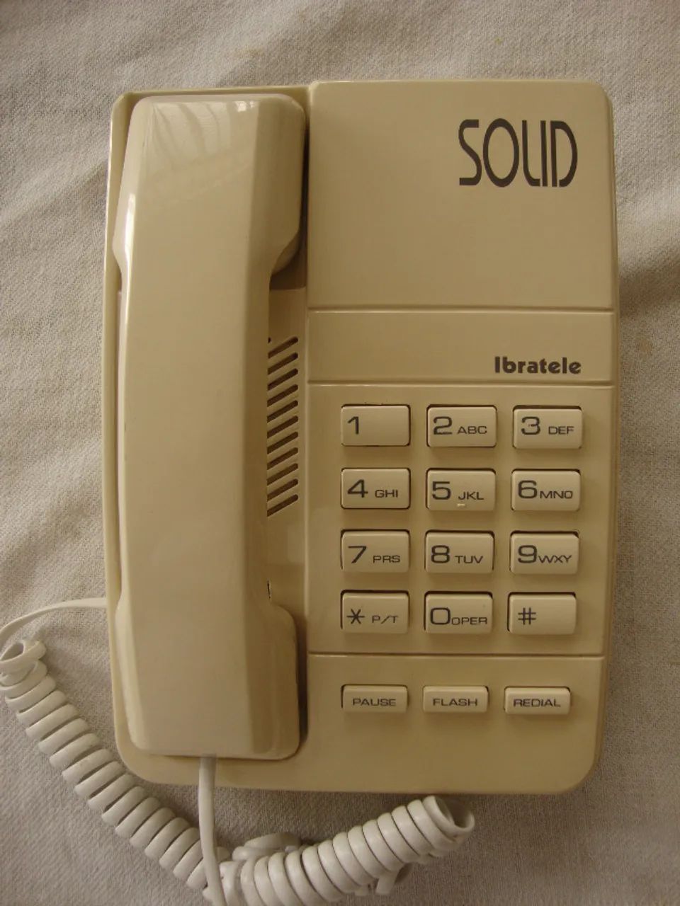 Aparelho de telefone fixo, ibratele Solid, com bloqueador de chamadas (sem chave), 
