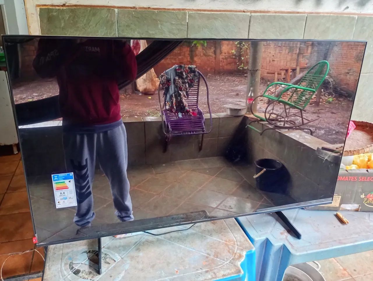 Smart tv 50 polegadas 4k Samsung 6 meses de uso  - Foto 3