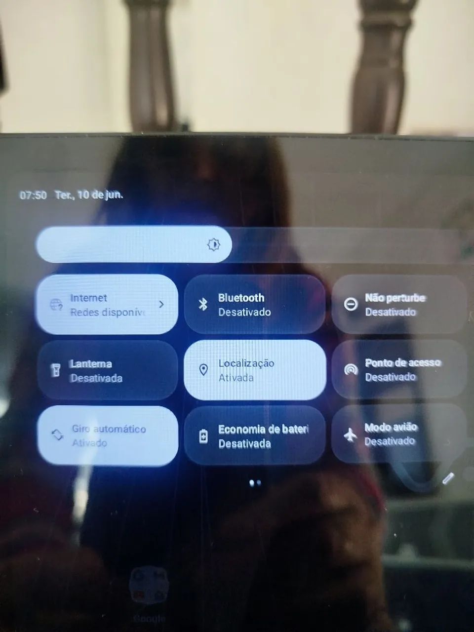 Tablet vaio com um trinco na lateral da tela  - Foto 4