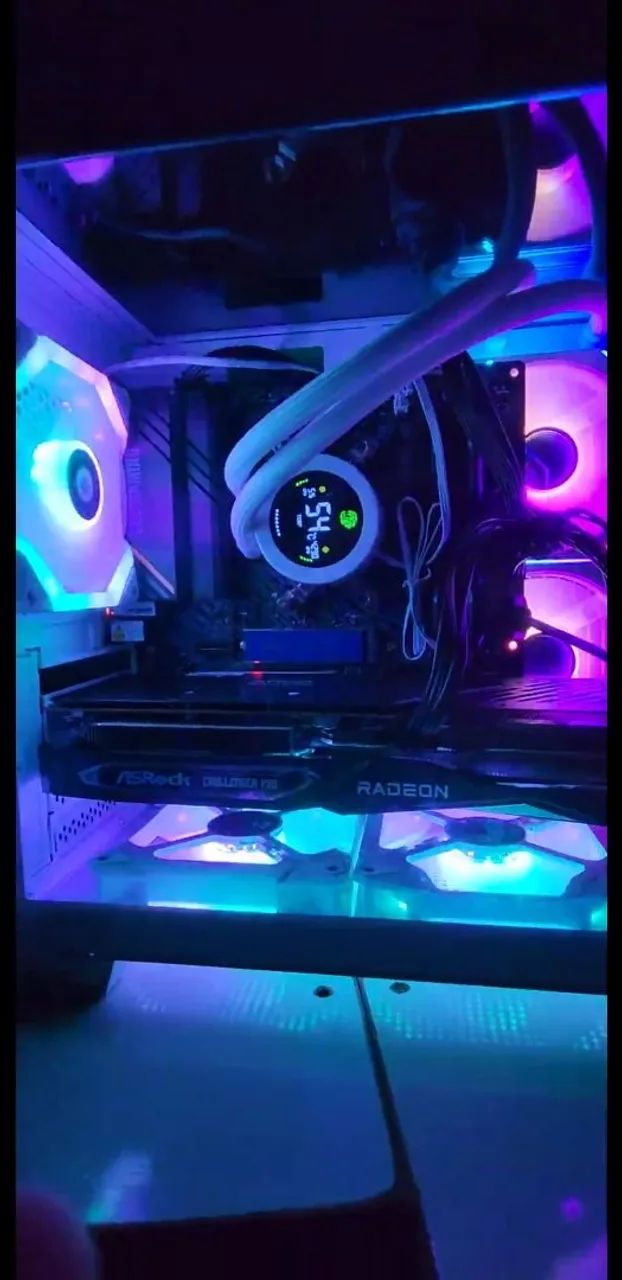 Water cooler digital 240mm gamemax - Branco - Foto 5