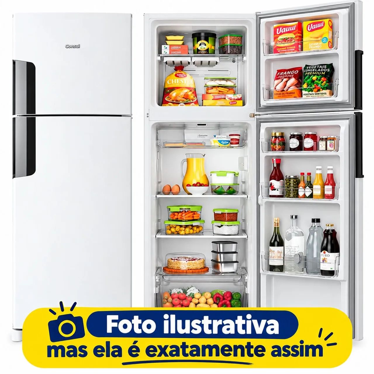 Geladeira Consul Duplex a mais nova da OLX  - Foto 3