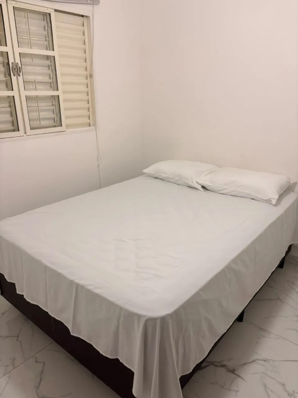 CAMA BOX CASAL + COLCHÃO
