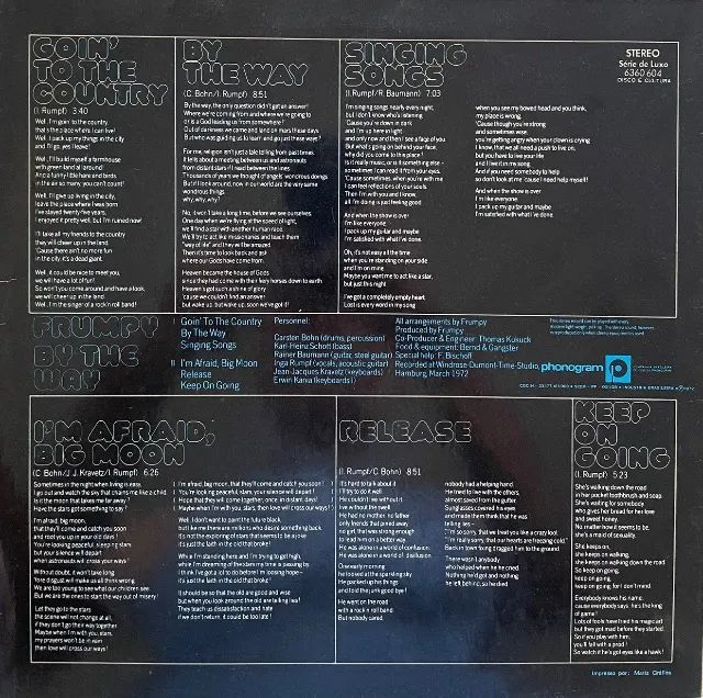 LP Frumpy - By the Way (1972) - Vinil 1a prensagem  - Foto 2