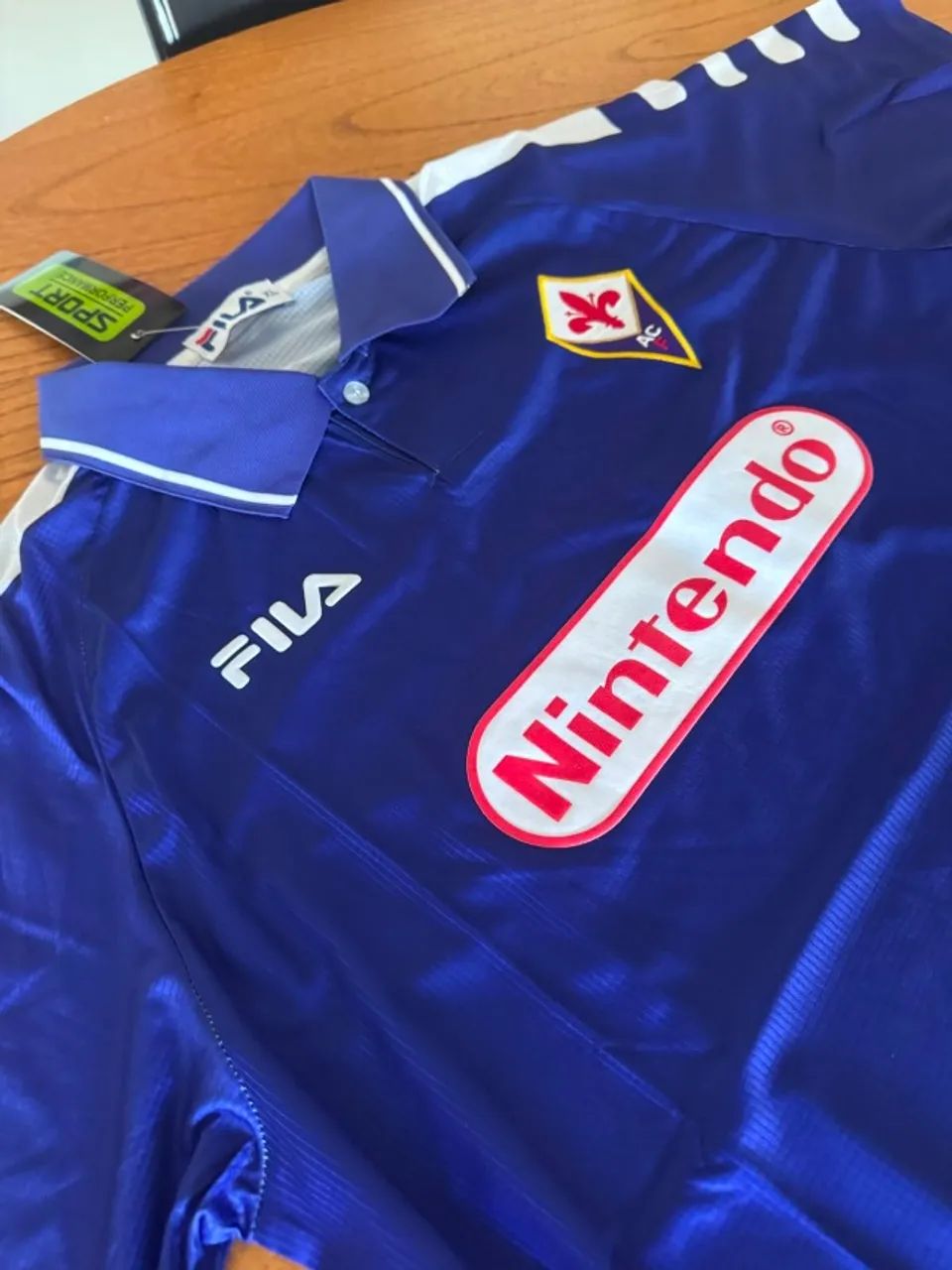 Camisa Fiorentina Nintendo Retrô Tamanho G e GG - Foto 4