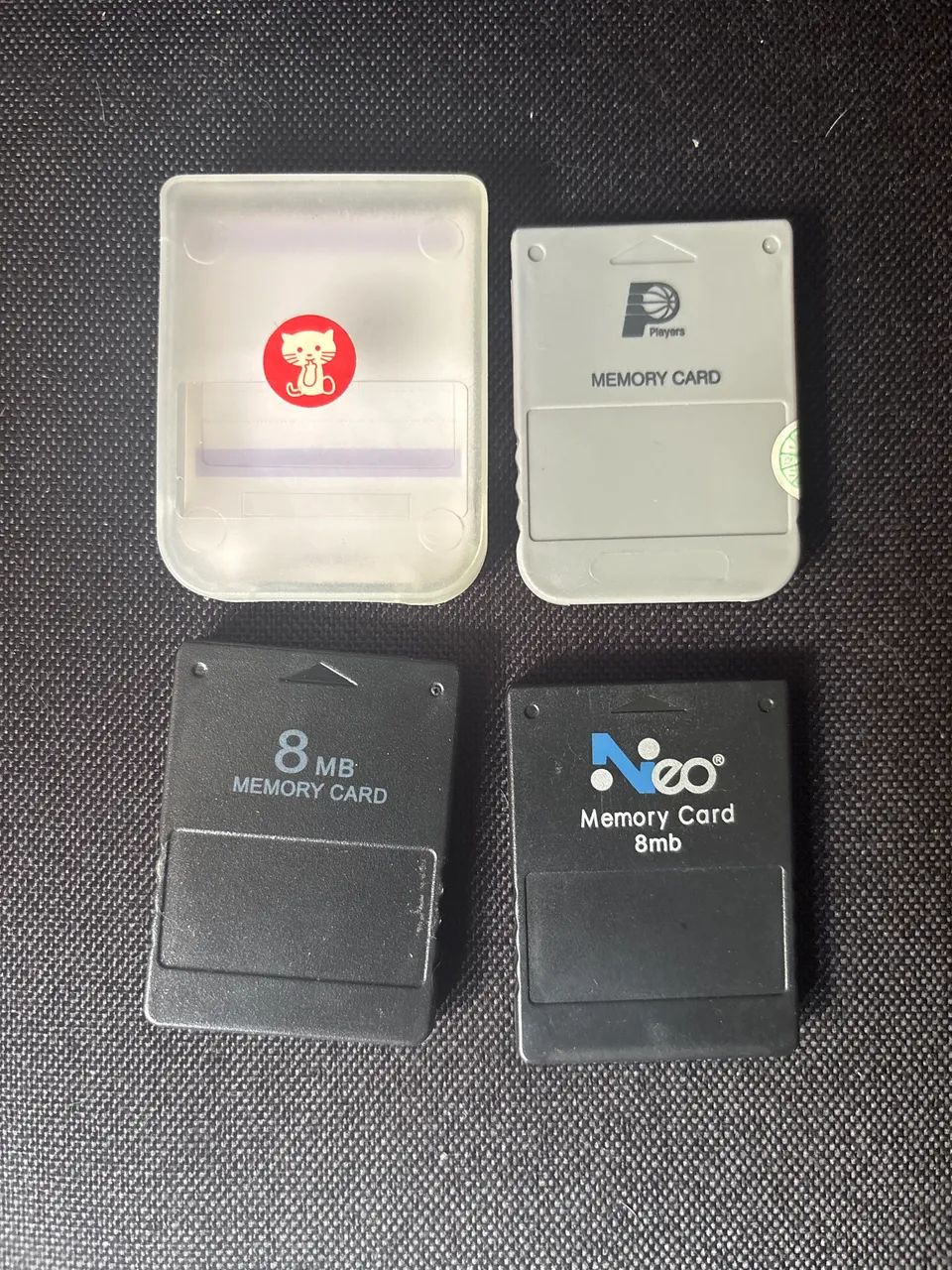 3 Memorys Cards Ps1 e Ps2 - Similares