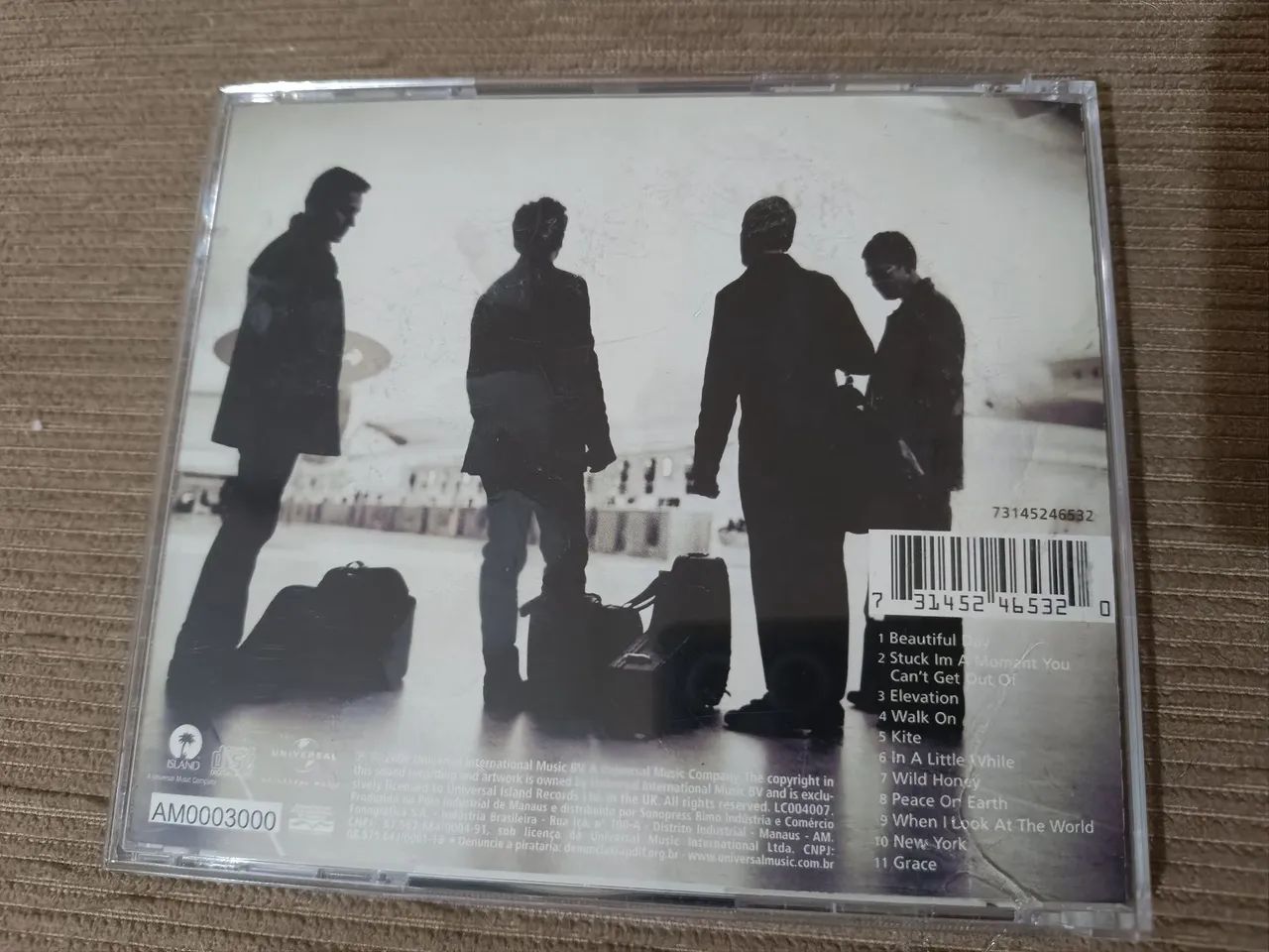CD U2 ORIGINAL