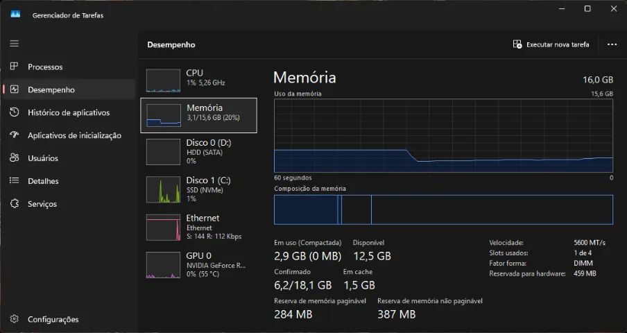 Memória RAM 16GB DDR5 5600MHZ - Foto 3