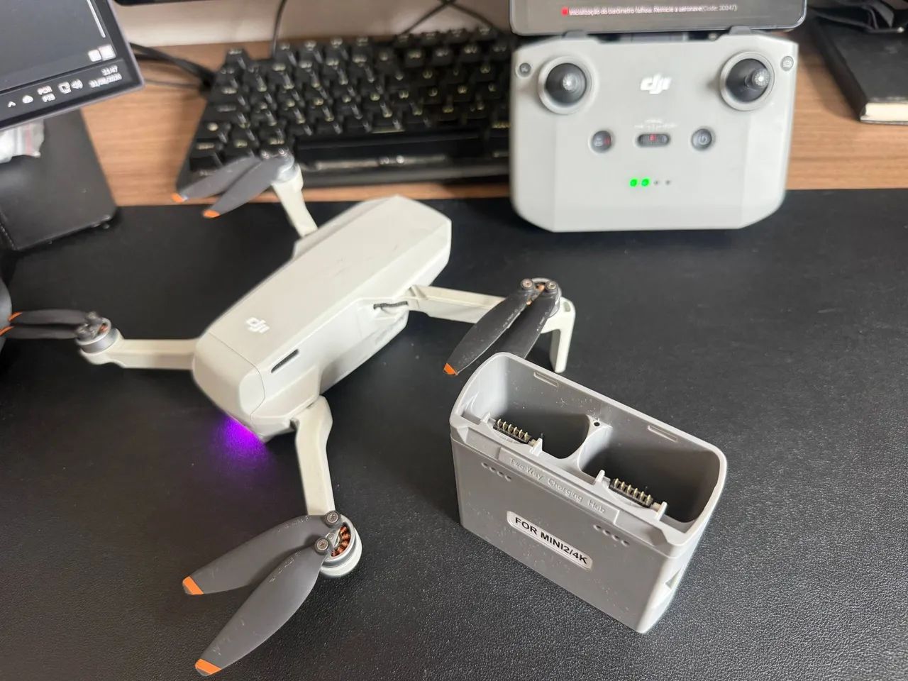 Drone MINI 4K - Com Defeito - Foto 4