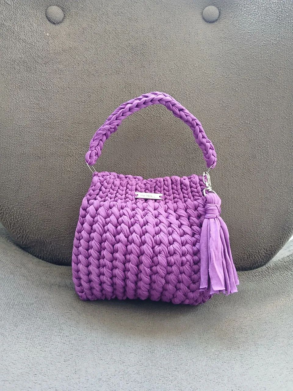 Bolsa de crochê  - Foto 3