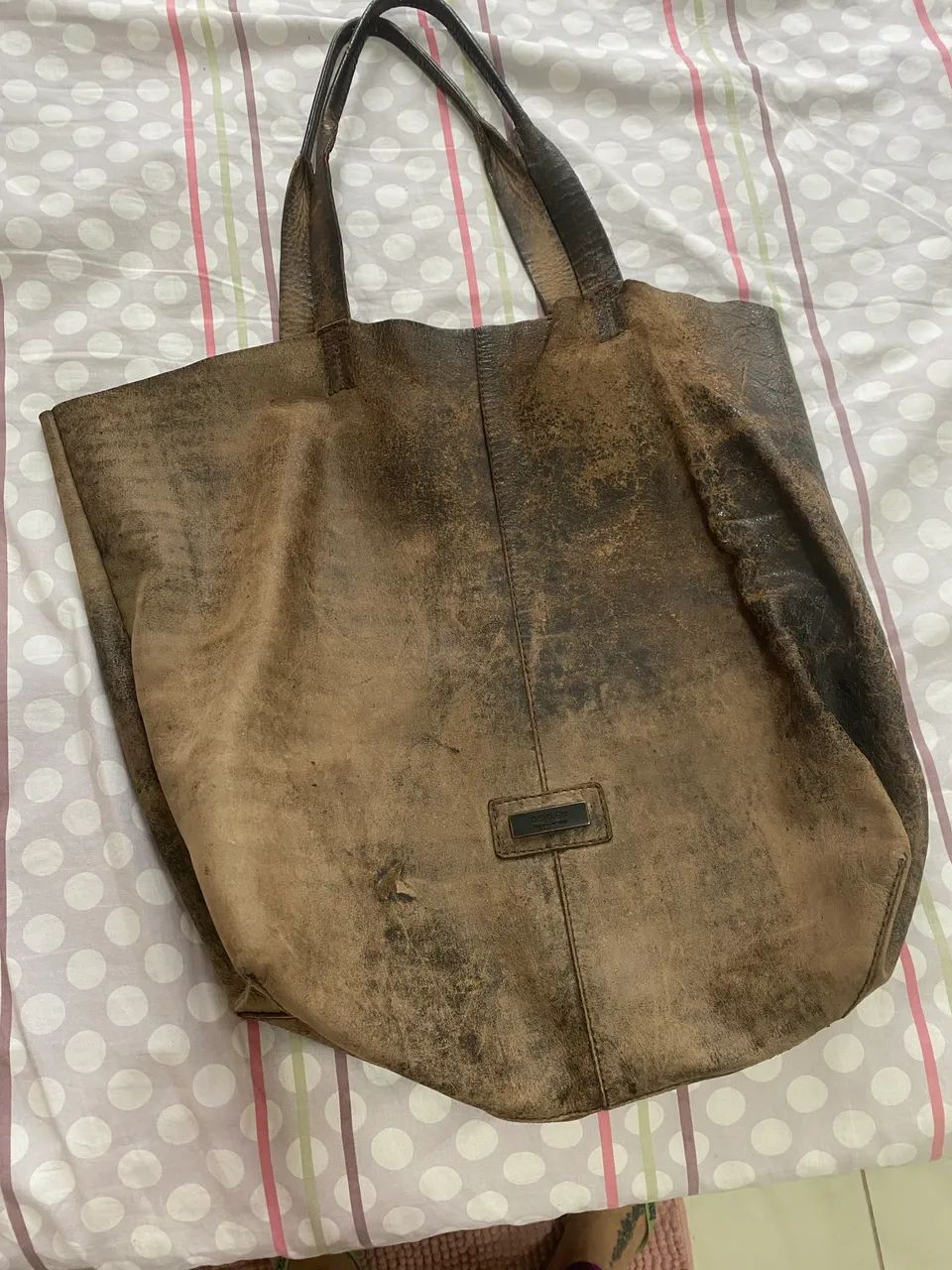 Bolsa couro Osklen - Foto 3