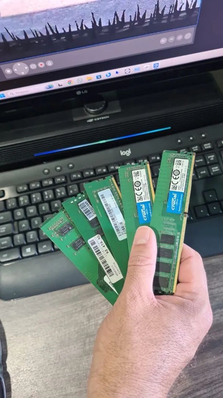 Memória DDR-3 4GB a partir de R$99,90