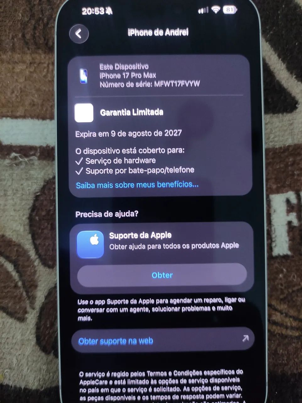 iPhone 17 pro Max  - Foto 4