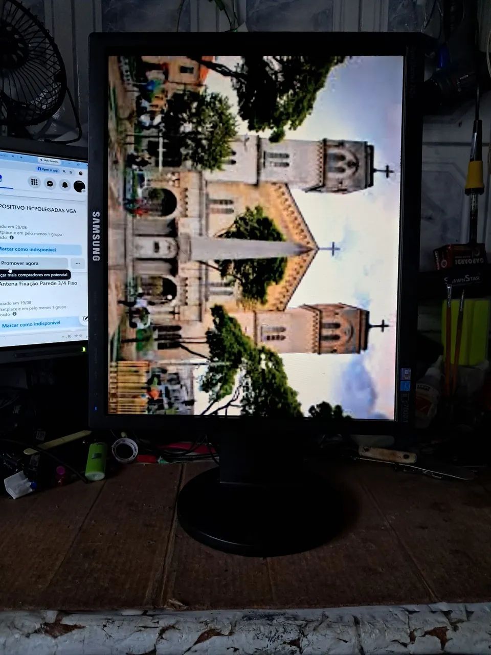 MONITOR SAMSUNG 17"POLEGADAS VGA DVI-D  - Foto 4