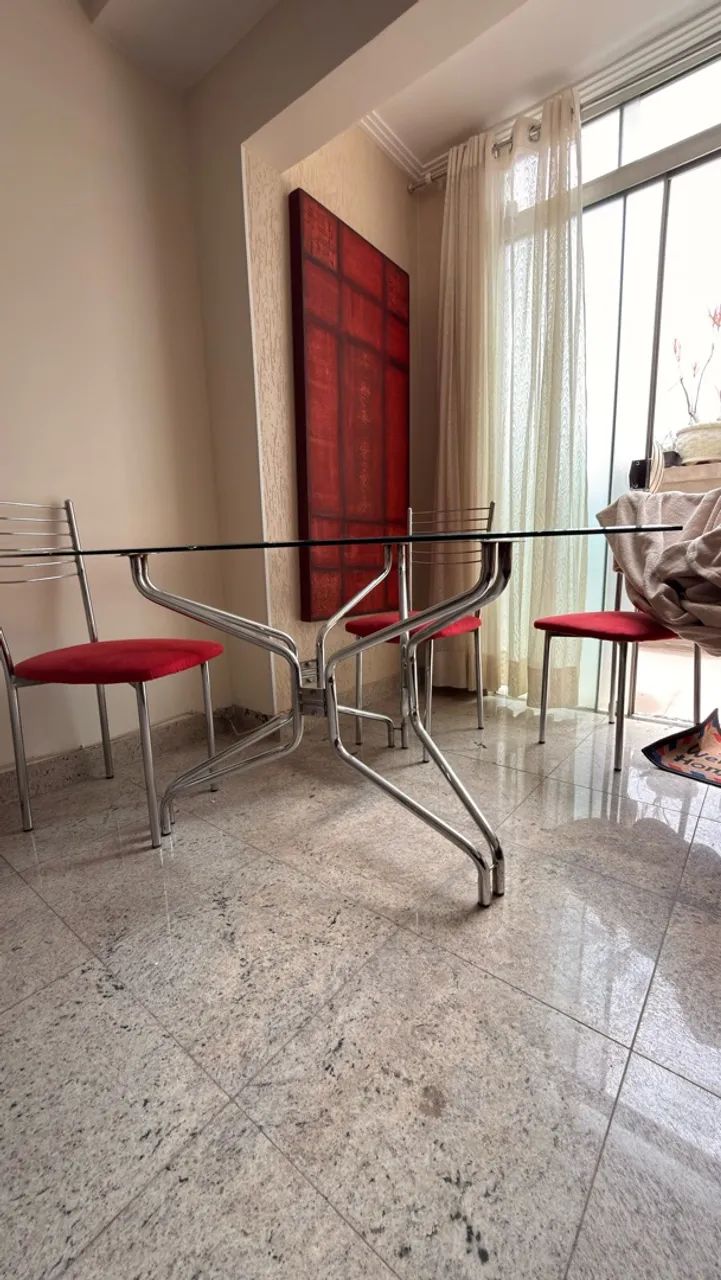 Vende-se mesa de vidro  - Foto 2