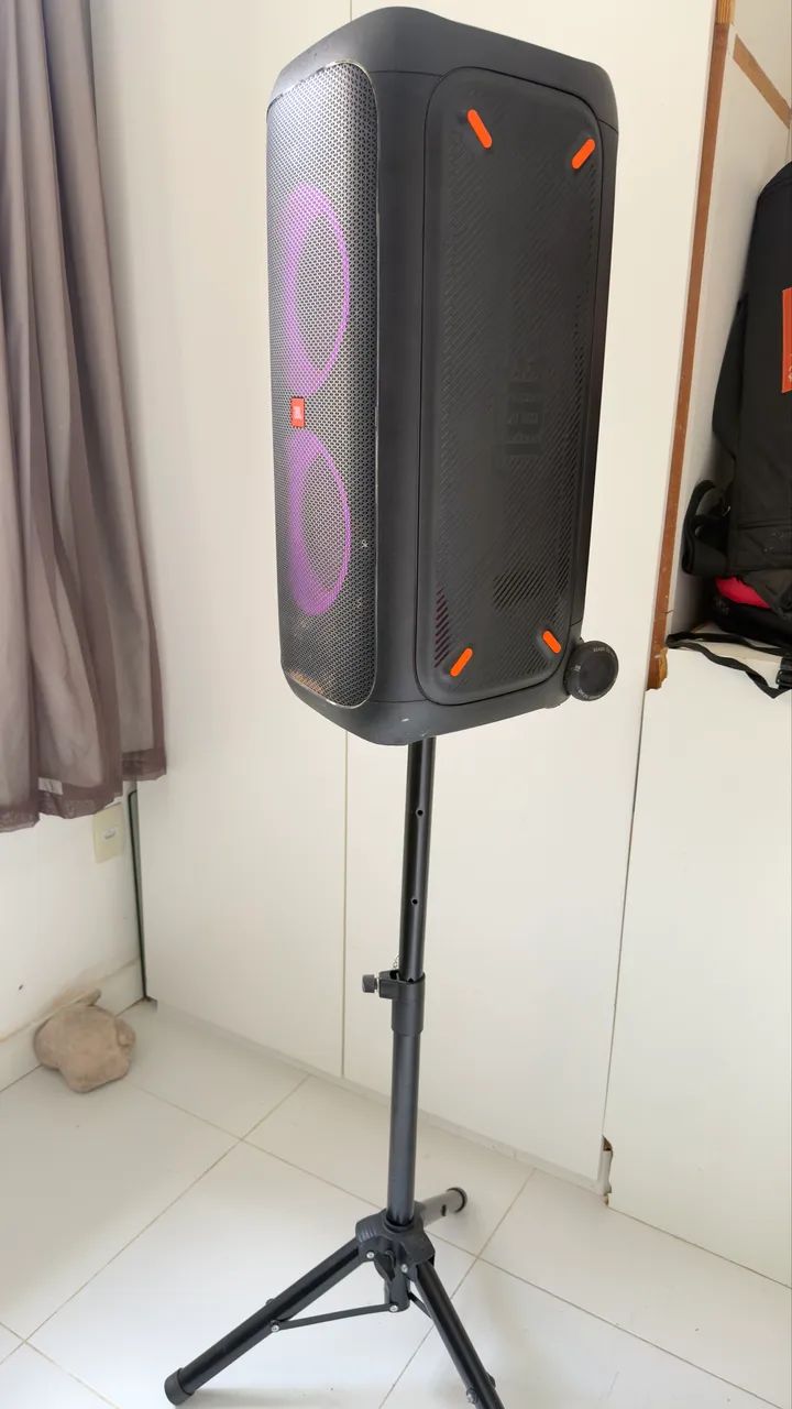 JBL PARTYBOX 310 240w rms com capa e pedestal - Foto 4