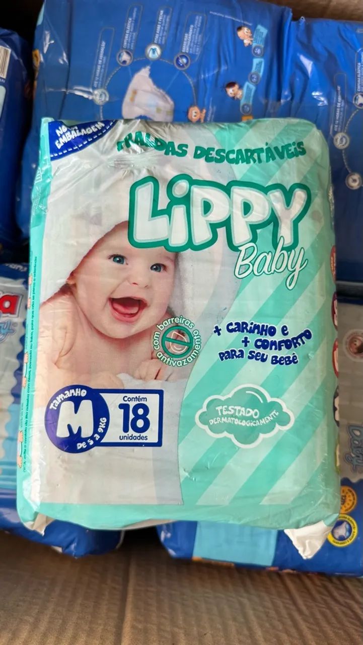 Kit 12 pacotes fraldas  - Foto 3