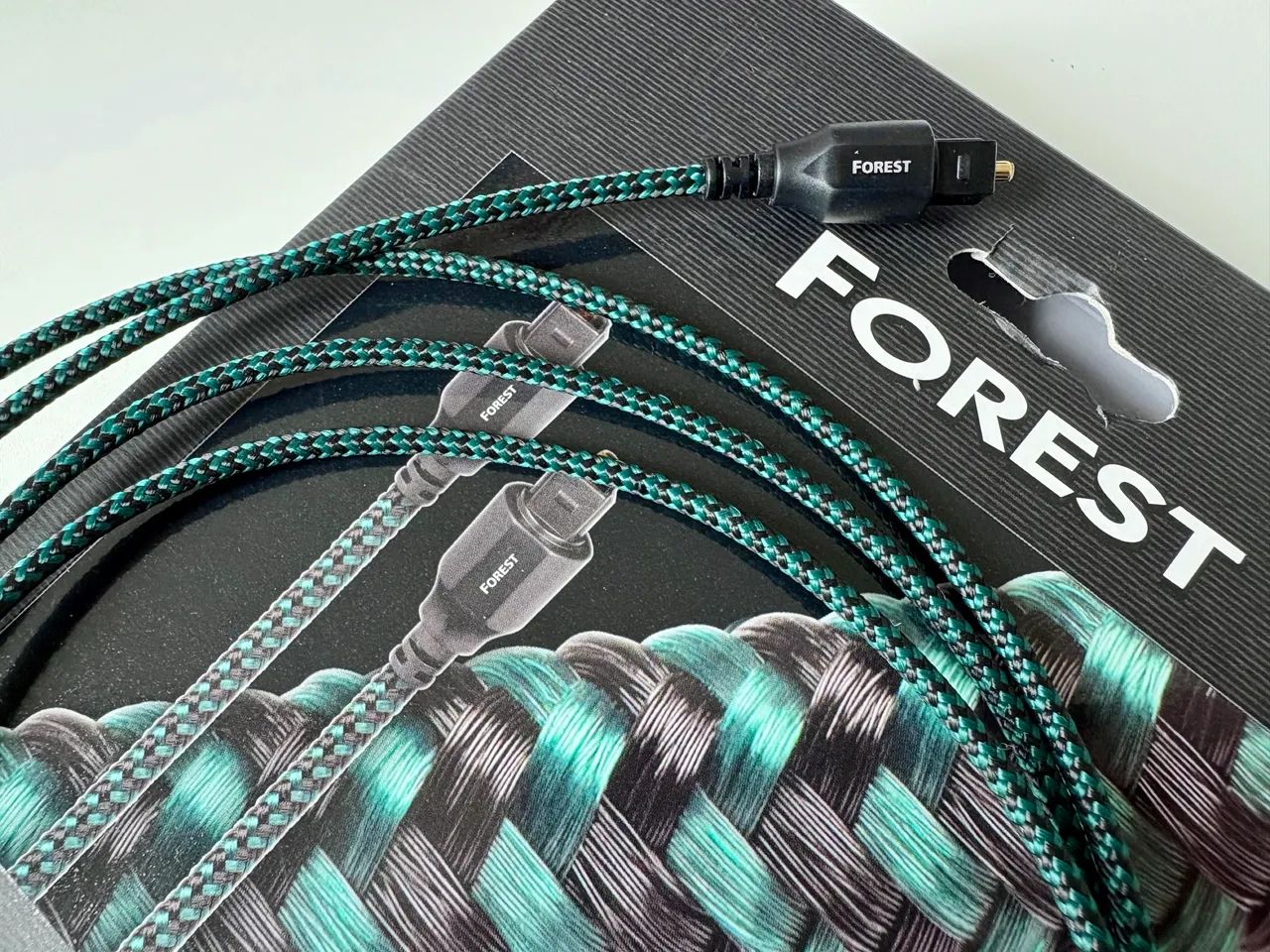 Cabo Optico/toslink Audioquest Forest 1,5mts, Impecável - Foto 4