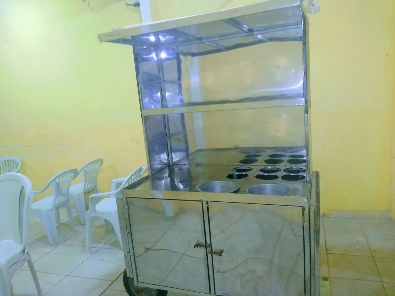 Carrinho de inox  - Foto 3