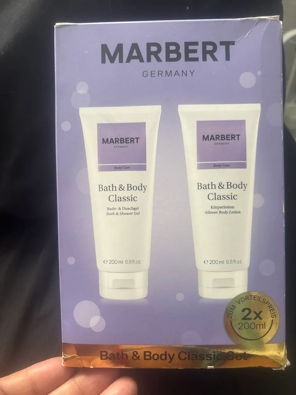 Bath & body classic for shower Marbert Germany