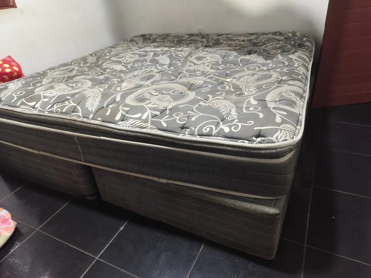 Cama king Ortobom 