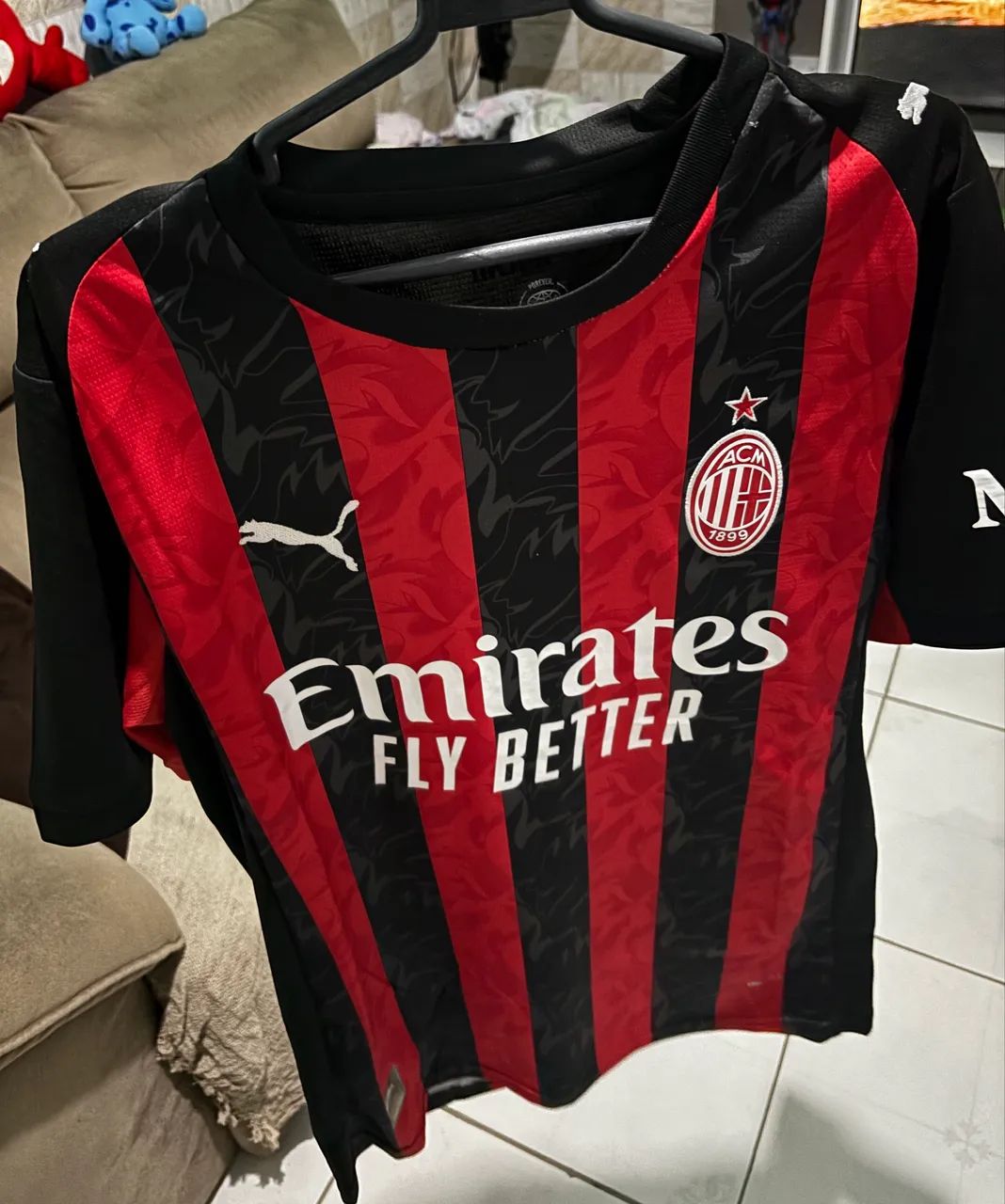 Camisa Milan - Número M  - Foto 4