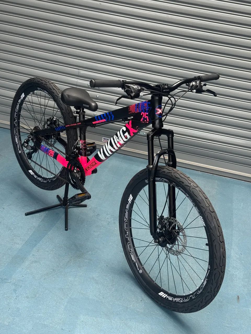 Bicicleta Vikingx Tuff25 Rosa - Foto 5