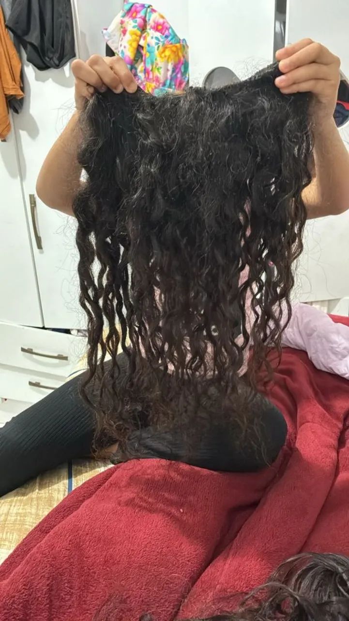 Vendo cabelo humano cacheado  - Foto 4