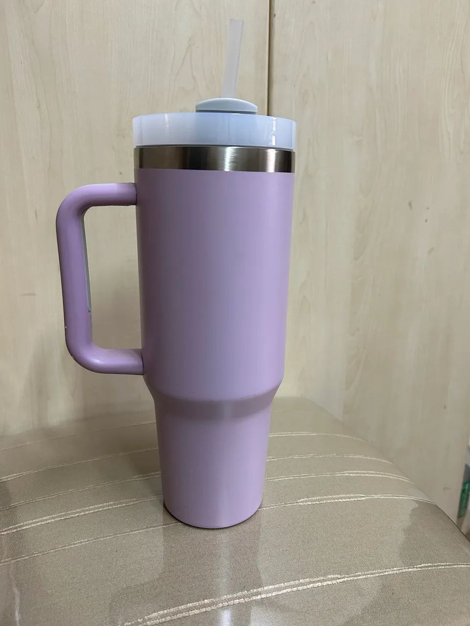 Copo térmico 1,250ml com canudo - Foto 2
