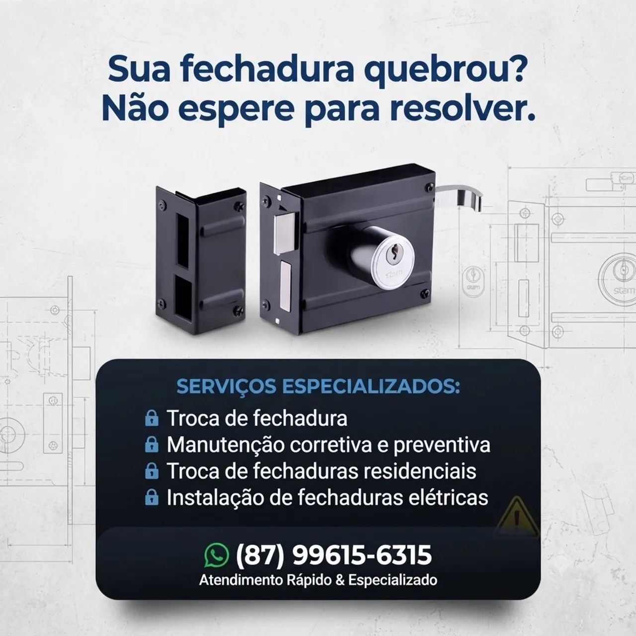 Troque sua fechadura 