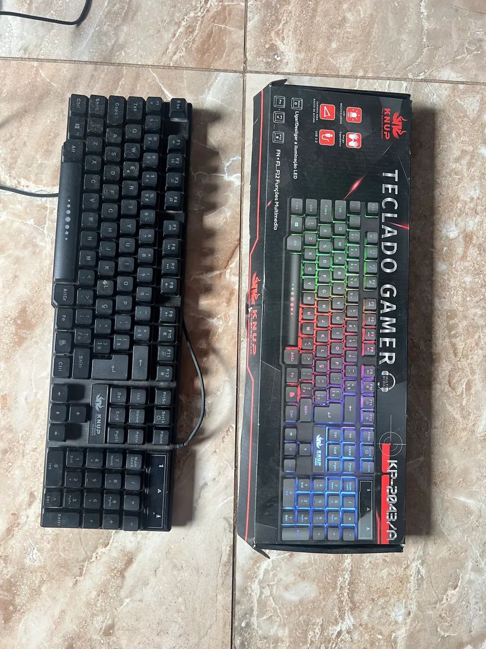 Teclado + Caixa RGB  - Foto 2