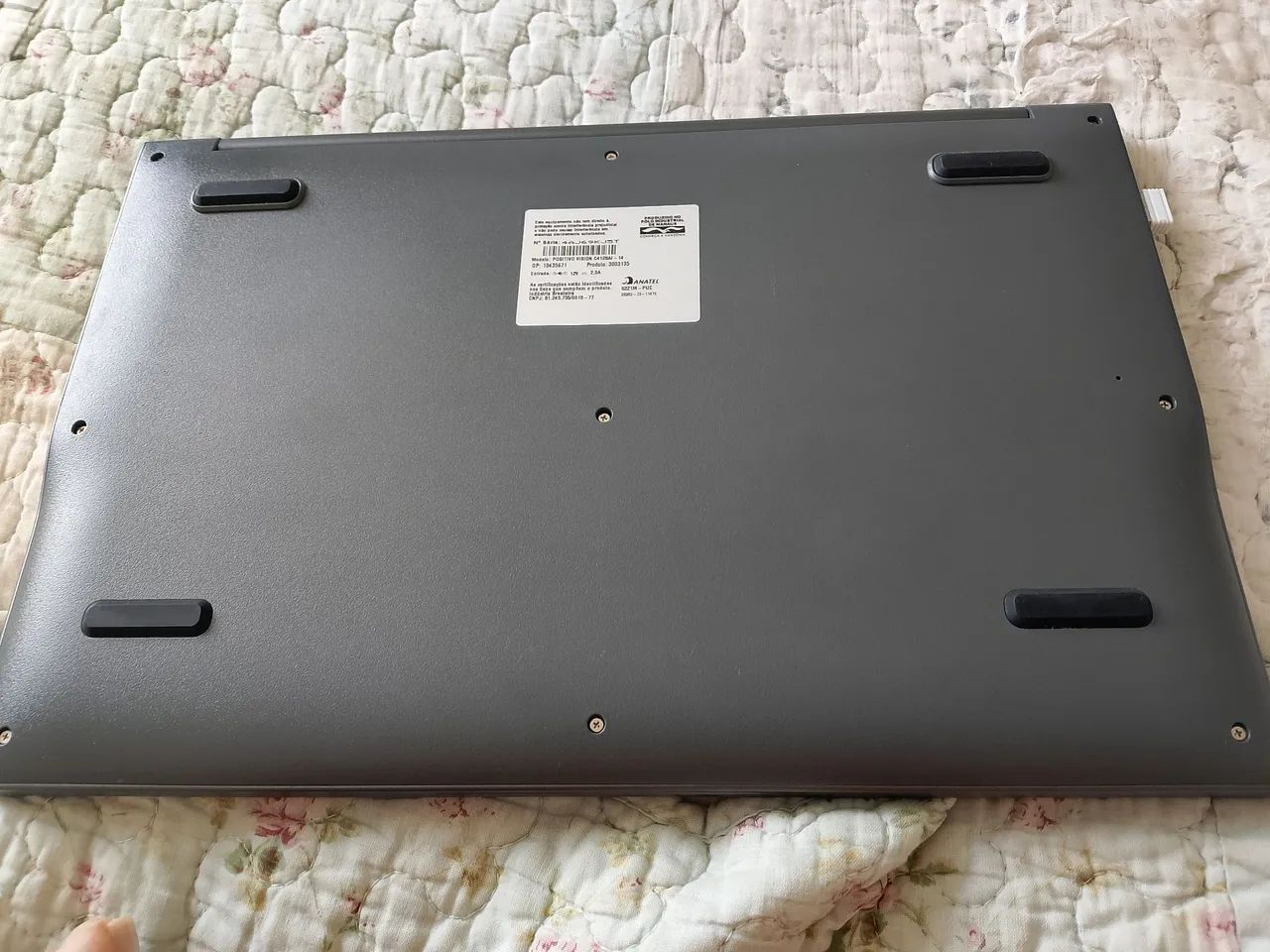 Vendo notebook positivo novo